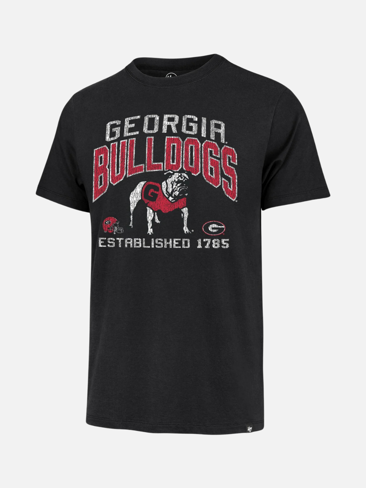 Georgia Bulldogs Turned Up Franklin Tee