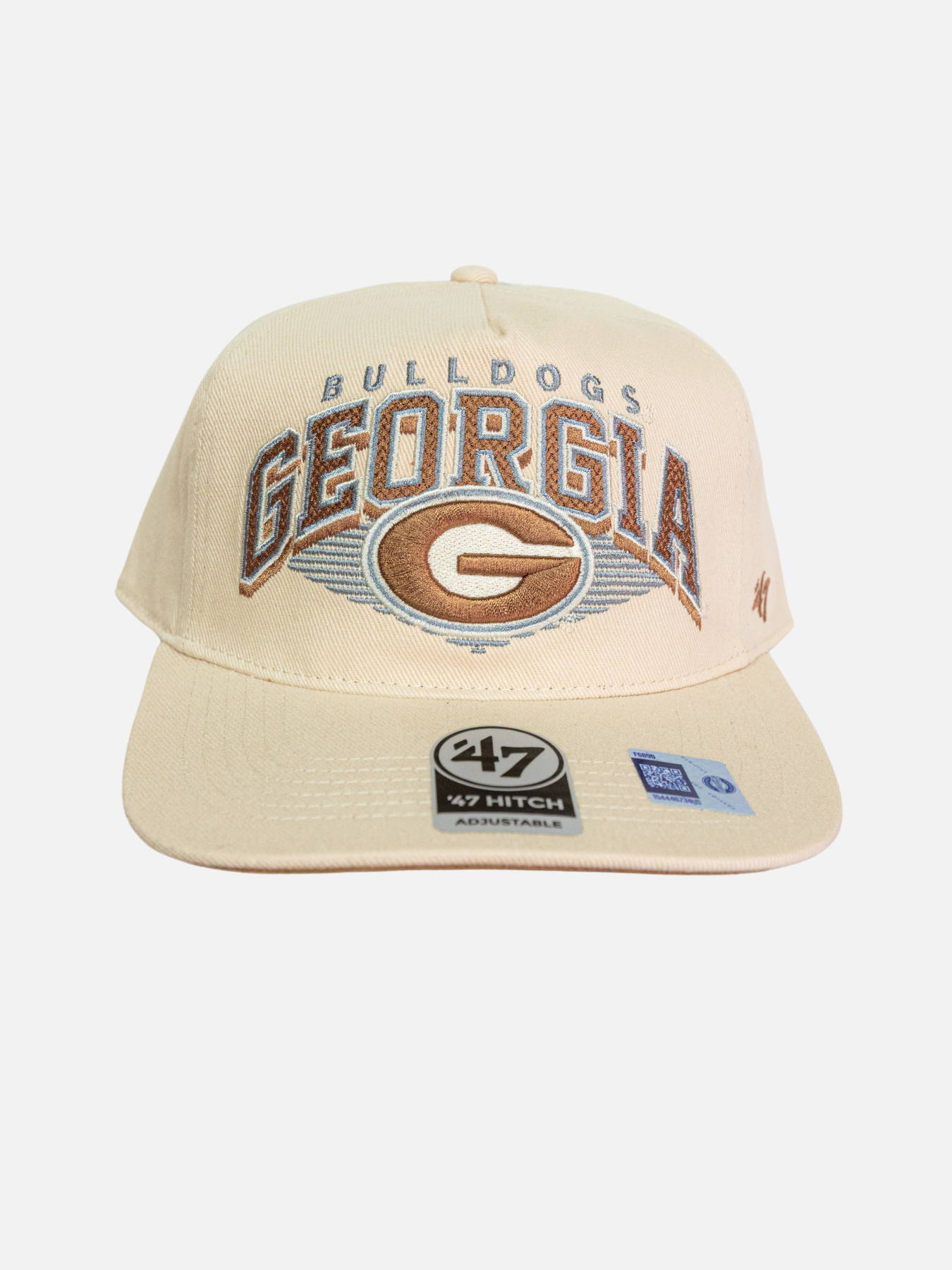 47 Brand Georgia Bulldogs Pomona Twill Natural Hat UGA Kempt Mens Shop Athens GA