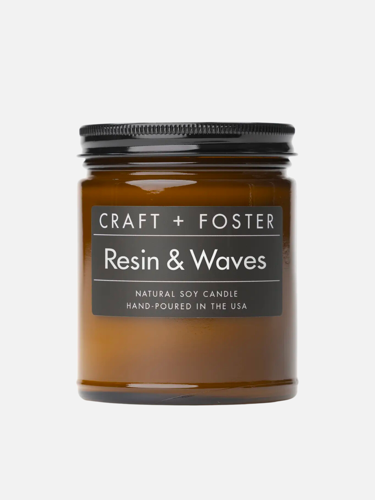 Craft + Foster Candles 8oz Kempt Athens Georgia Mens Gift Guide Holiday Shop Resin & Waves
