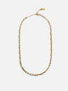 curated basics 3mm paper clip chain necklace 100% brass jewelry gift accessory kempt athens ga georgia men's clothing store