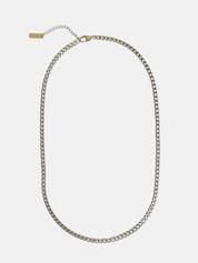 Curated Basics 5mm Steel Curb Chain Necklace for Men Kempt Athens Georgia Guys Accessories Shop