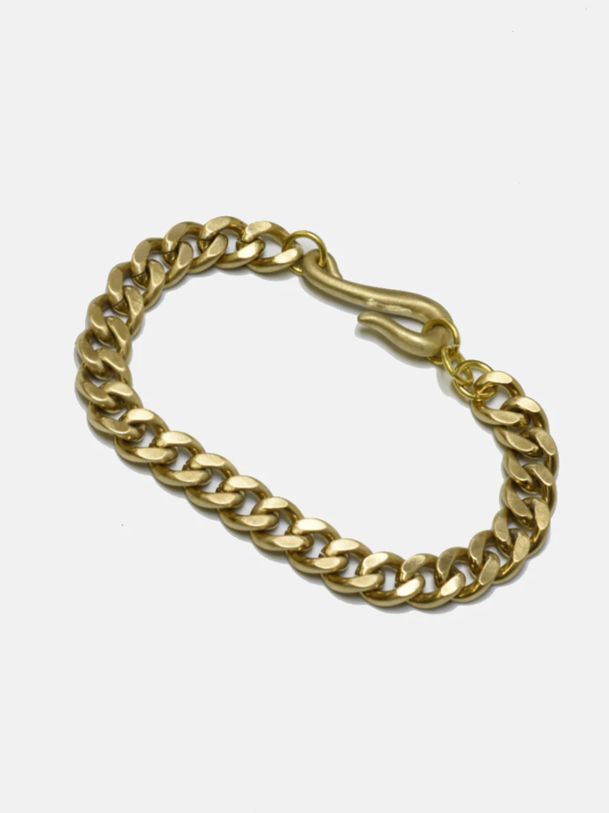 curated basics curb chain bracelet with fish hook kempt athens ga georgia men's clothing jewelry store