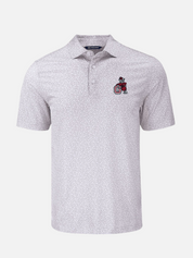 Georgia Bulldogs Performance Floral Print Golf Polo Leaning Dawg Athens Georgia Mens Clothing Kempt Shop UGA