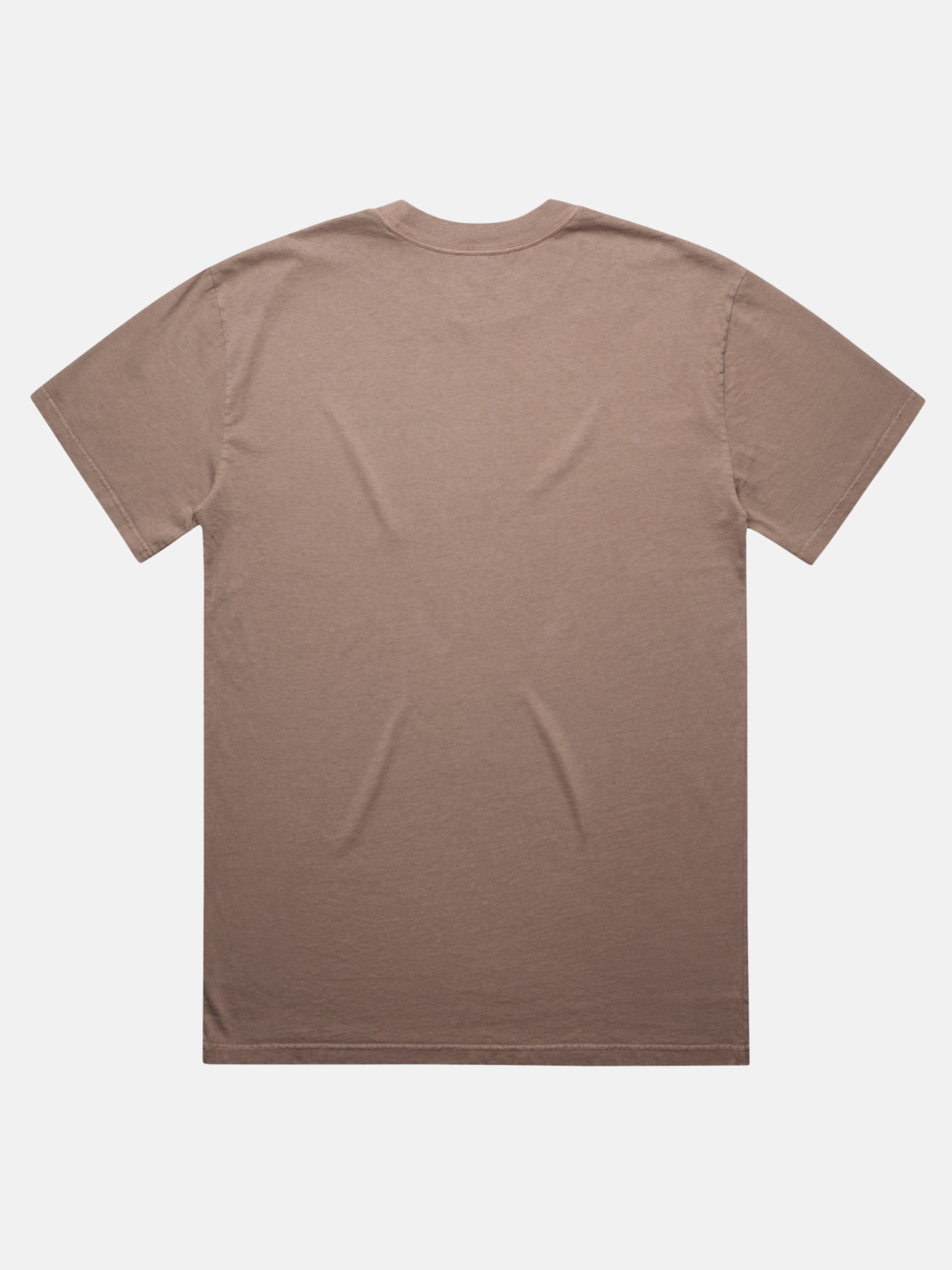 AS Colour Heavyweight Relaxed Tee Faded Mushroom Taupe Plain T-Shirt for Men Athens GA Georgia Kempt Menswear Store Near Me