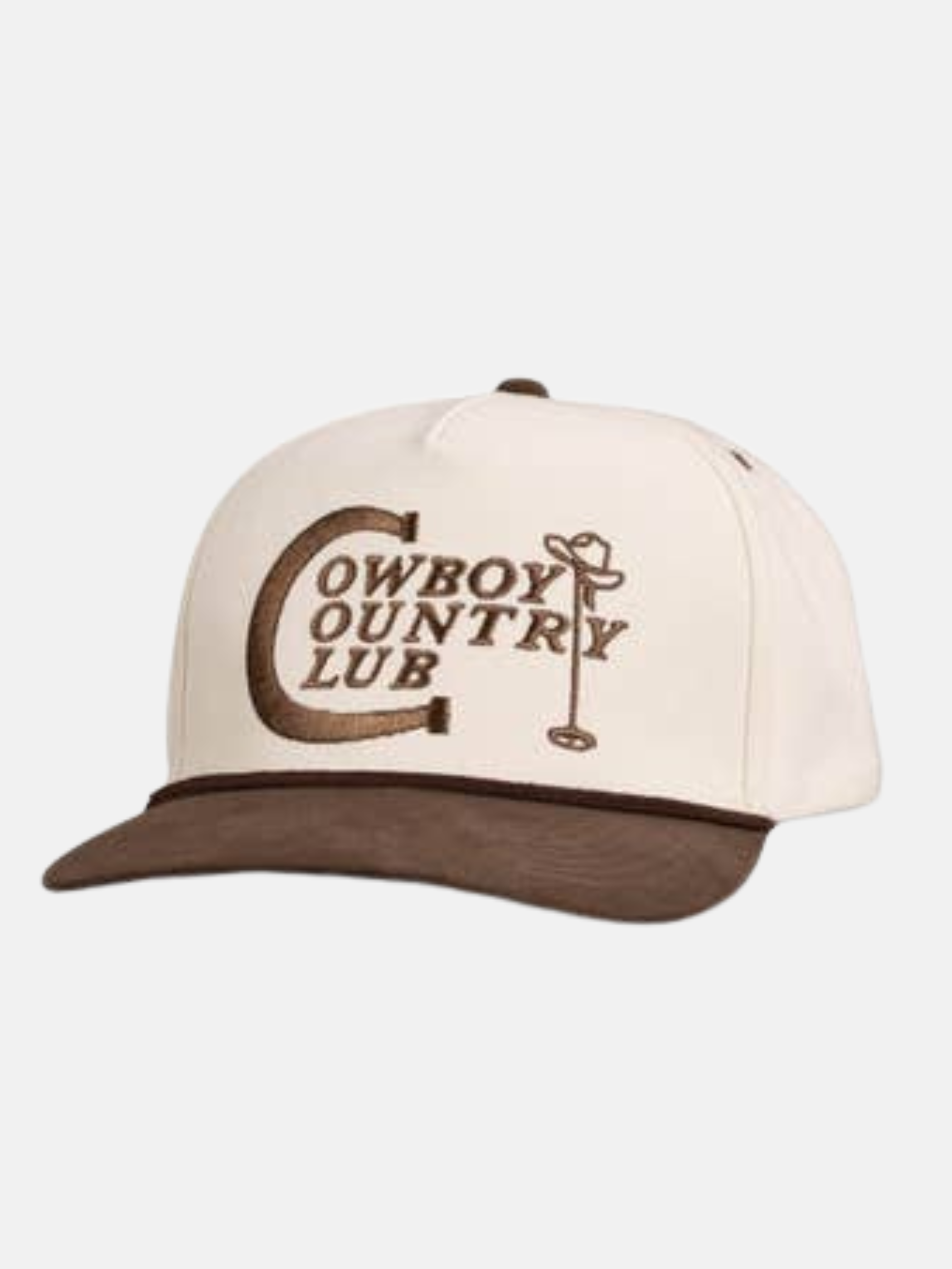 Sendero Provisions Cowboy Country Club Hat Men’s Headwear Cream Brown Athens GA Georgia Kempt Menswear Store Near Me