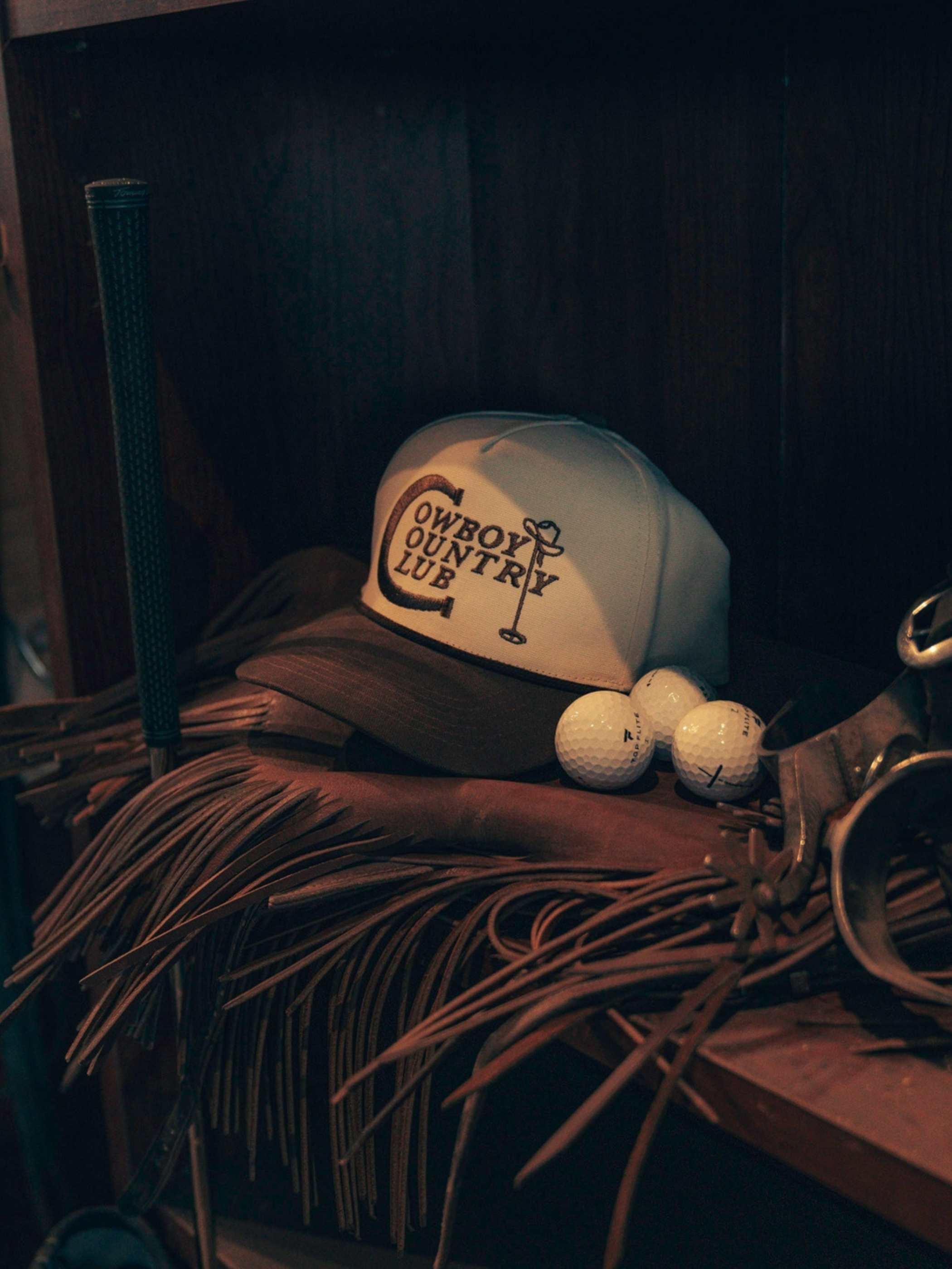 Sendero Provisions Cowboy Country Club Hat Men’s Headwear Cream Brown Athens GA Georgia Kempt Menswear Store Near Me