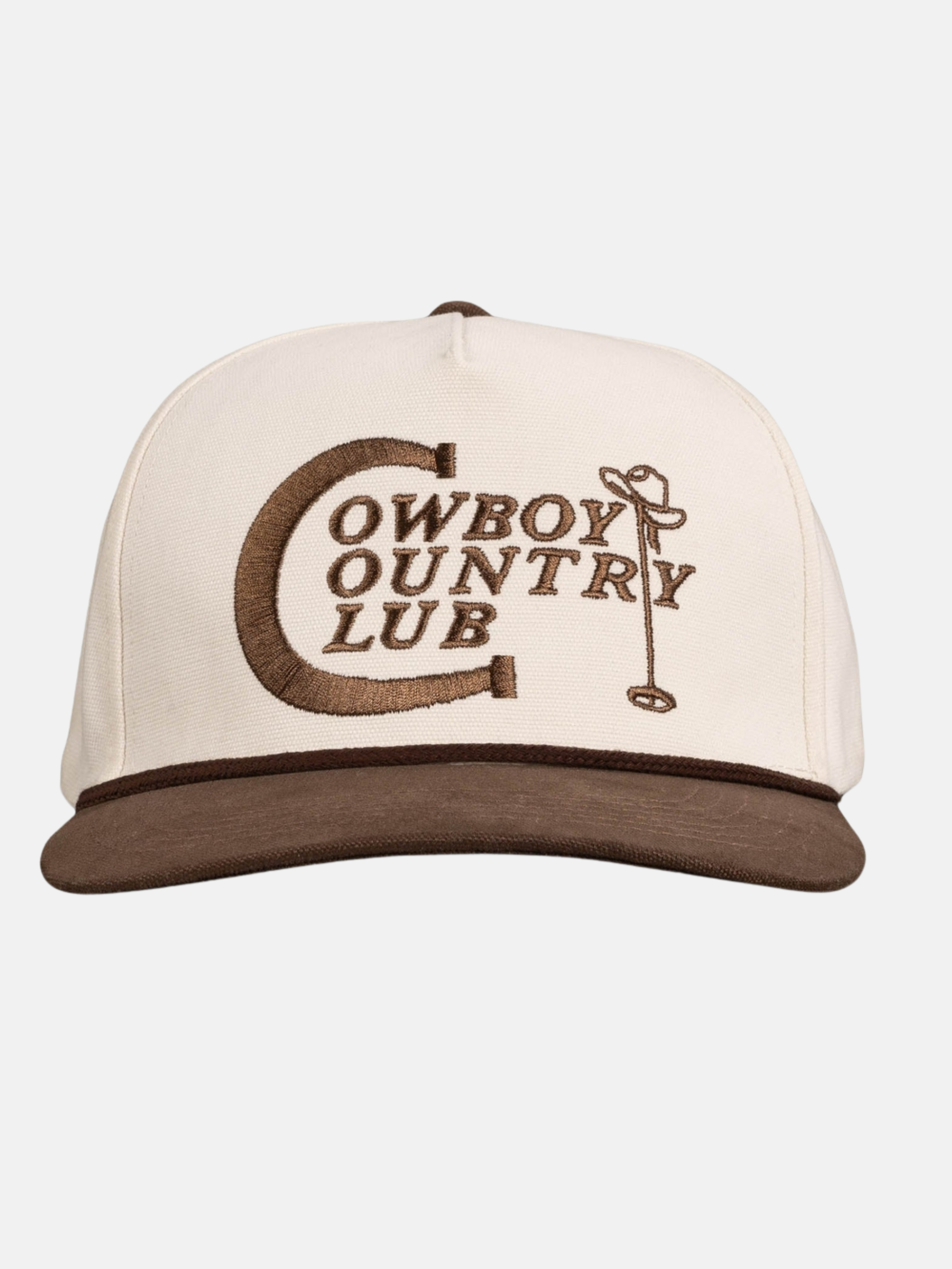 Sendero Provisions Cowboy Country Club Hat Men’s Headwear Cream Brown Athens GA Georgia Kempt Menswear Store Near Me