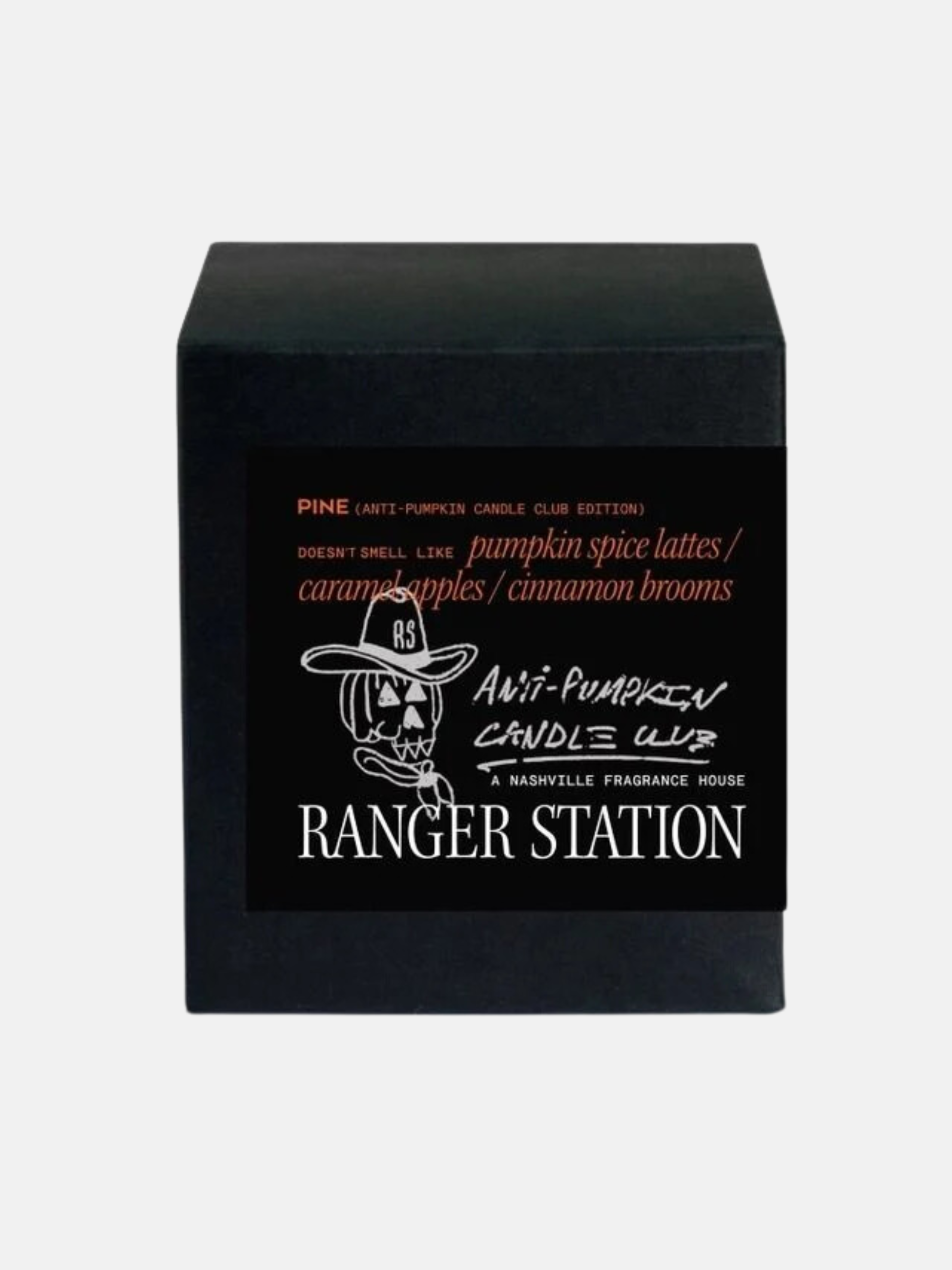 Anti-Pumpkin Club Pine Candle