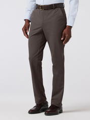 Mizzen + Main Upton Chino Pant Pewter Solid Men’s Dress Pants Formal Bottoms for Men Athens Kempt GA Georgia Menswear Store