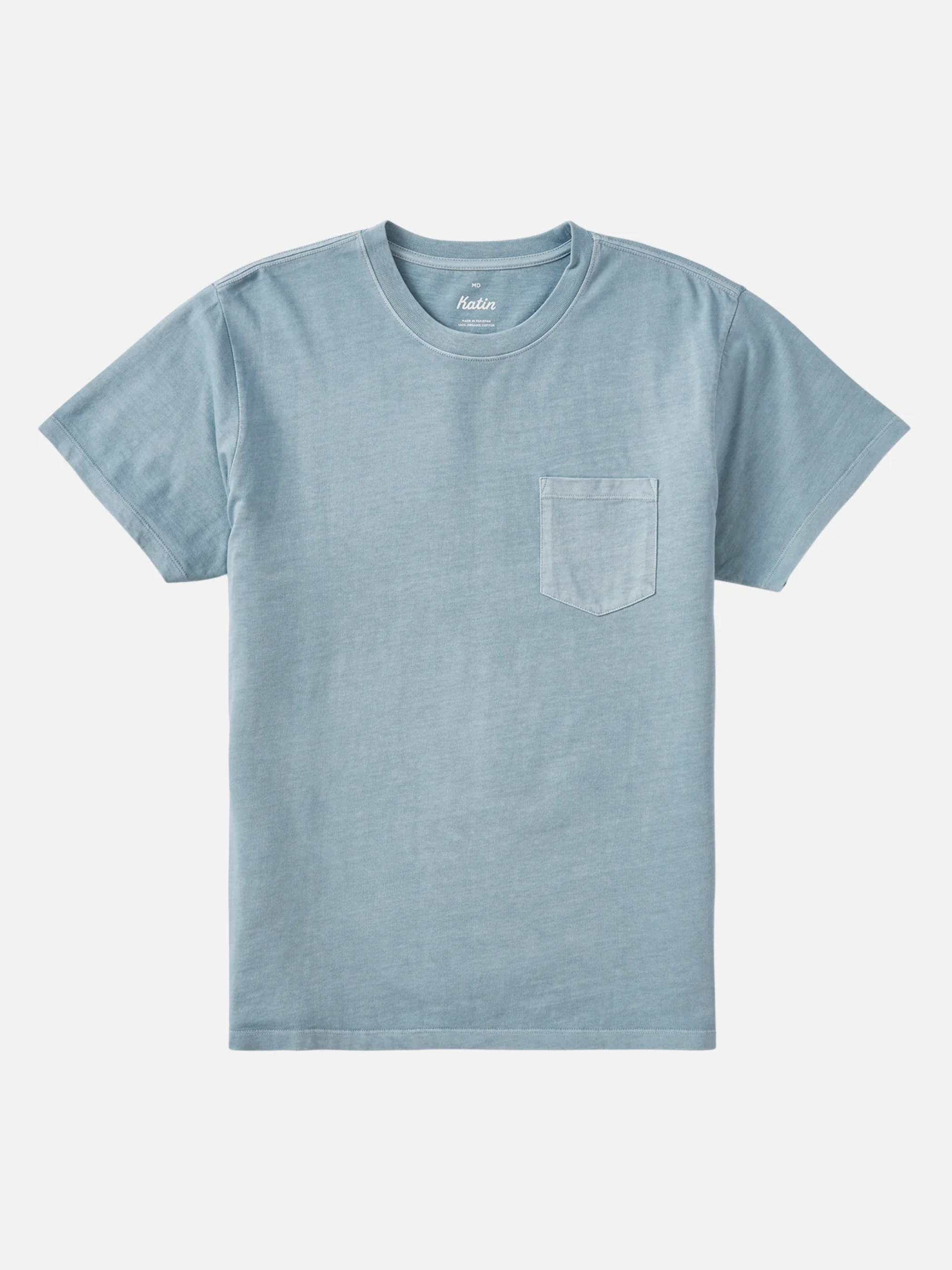 Katin Base Tee Airforce Blue SS Short Sleeve Front Pocket Men’s T-Shirt Tops for Men Athens GA Georgia Kempt Menswear Store Near Me
