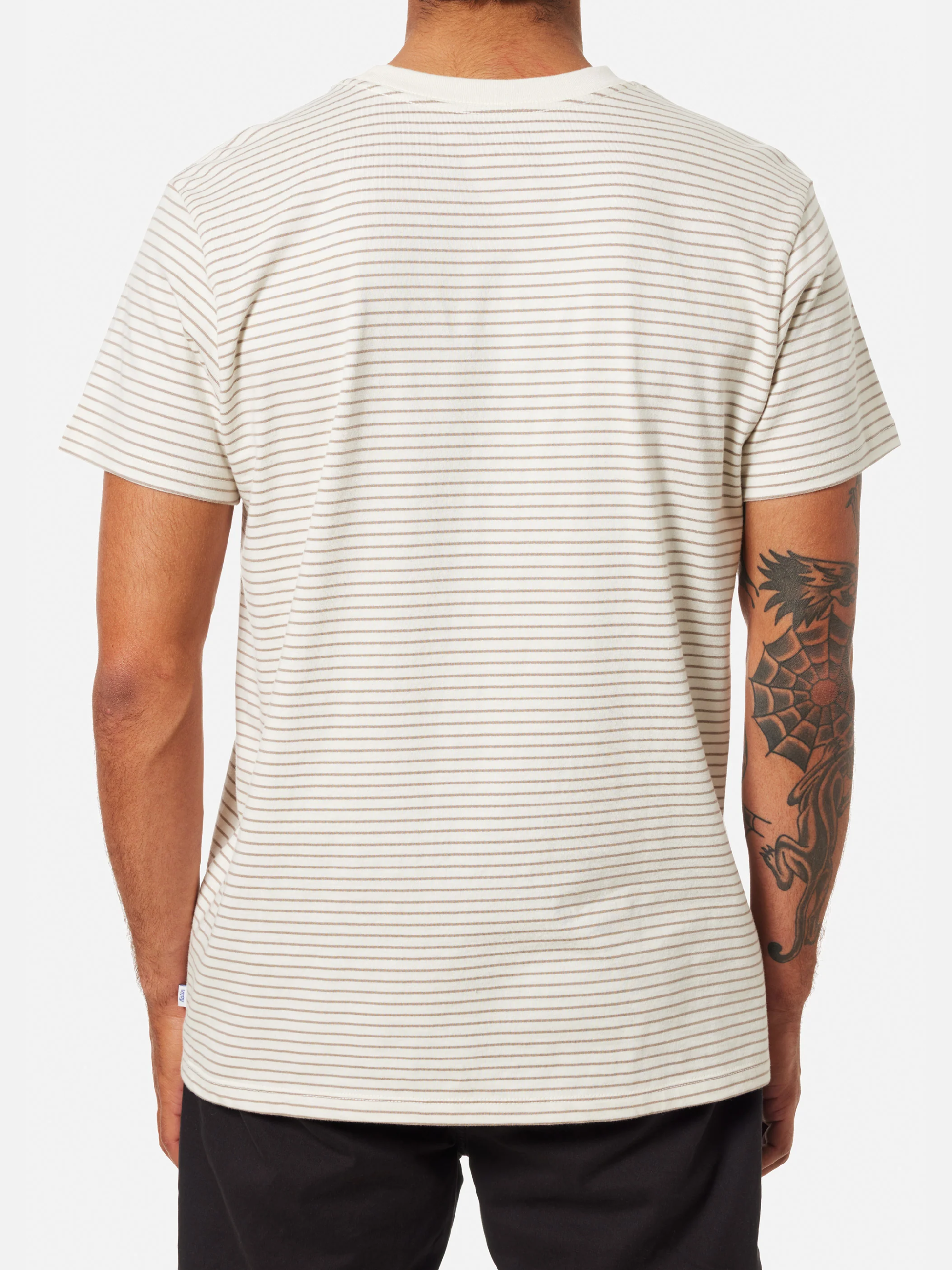 Katin Finley Front Pocket Tee Striped T-Shirt Men’s Summer Tops for Men Knit Shirt Vapor Gray Pattern Athens GA Georgia Kempt Menswear Store Near Me