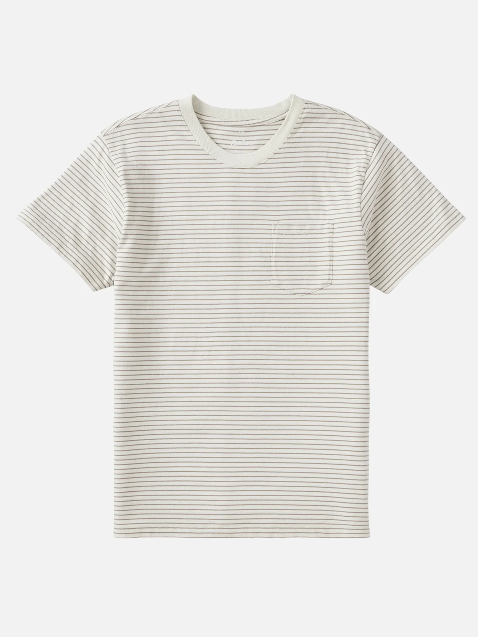 Katin Finley Front Pocket Tee Striped T-Shirt Men’s Summer Tops for Men Knit Shirt Vapor Gray Pattern Athens GA Georgia Kempt Menswear Store Near Me