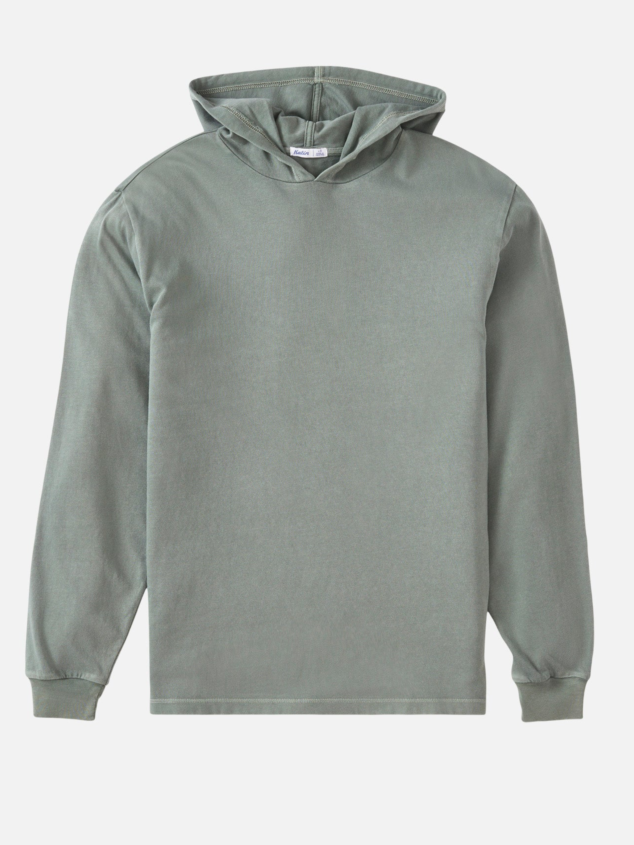 Katin Hide Pullover Dusty Blue Green LS Long Sleeve Winter Fall Men’s Tops for Men Athens GA Georgia Kempt Menswear Store Near Me