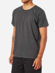 Katin Mesa Henley Tee Black Wash SS Short Sleeve Men’s T-Shirt for Men Athens GA Georgia Kempt Menswear Store Near Me