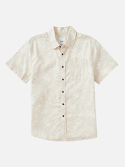 Katin Moco Shirt Floral Print White Cream Button Up Collared Shirt for MenMen’s Tops Athens GA Georgia Kempt Menswear Store Near Me Spring Summer