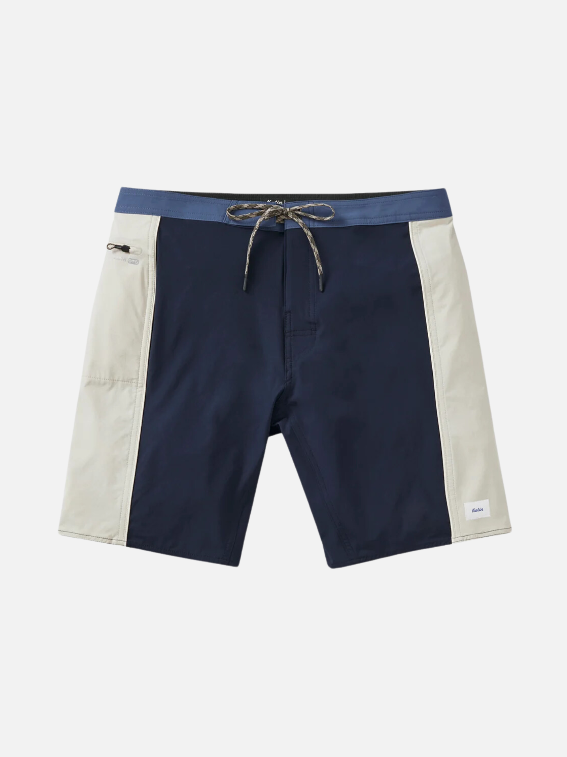 Katin OTG Archer Surf Trunk Men’s Swim Swimwear for Men Polar Navy Blue Ivory Athens GA Georgia Kempt Menswear Store Near Me