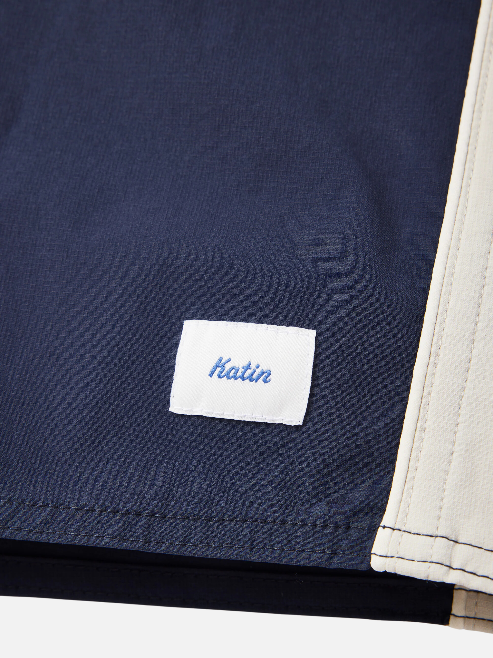 Katin OTG Archer Surf Trunk Men’s Swim Swimwear for Men Polar Navy Blue Ivory Athens GA Georgia Kempt Menswear Store Near Me