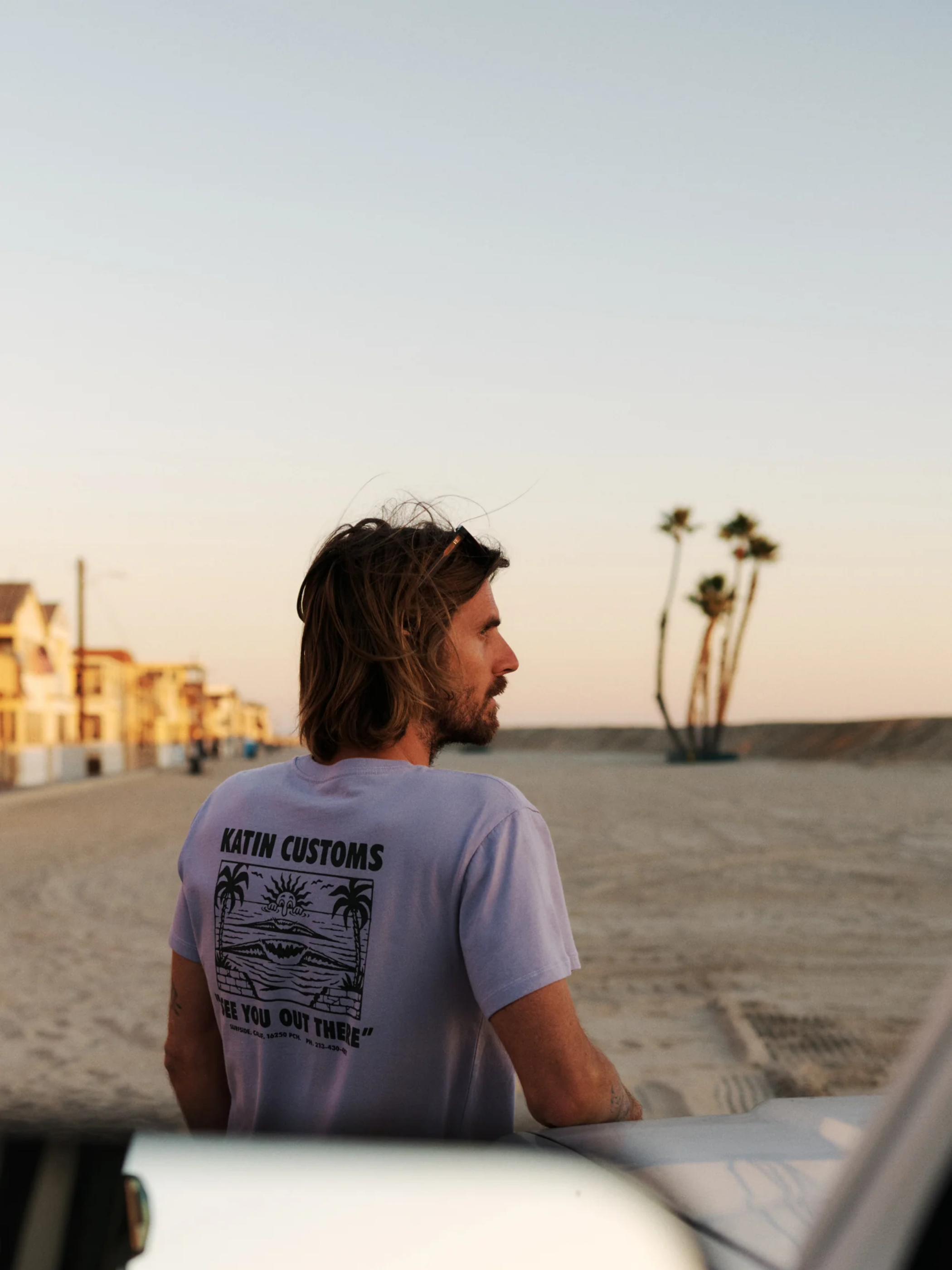 Katin Peaks Tee Lavender Purple Graphic T-Shirt for Men SS Short Sleeve Spring Summer Men’s Top Athens GA Georgia Kempt Menswear Store Near Me