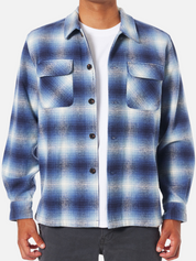 Katin Shiloh Flannel Polar Navy Blue Men’s Button Down Double Pocket Collared Shirt Athens GA Georgia Kempt Menswear Store Near Me