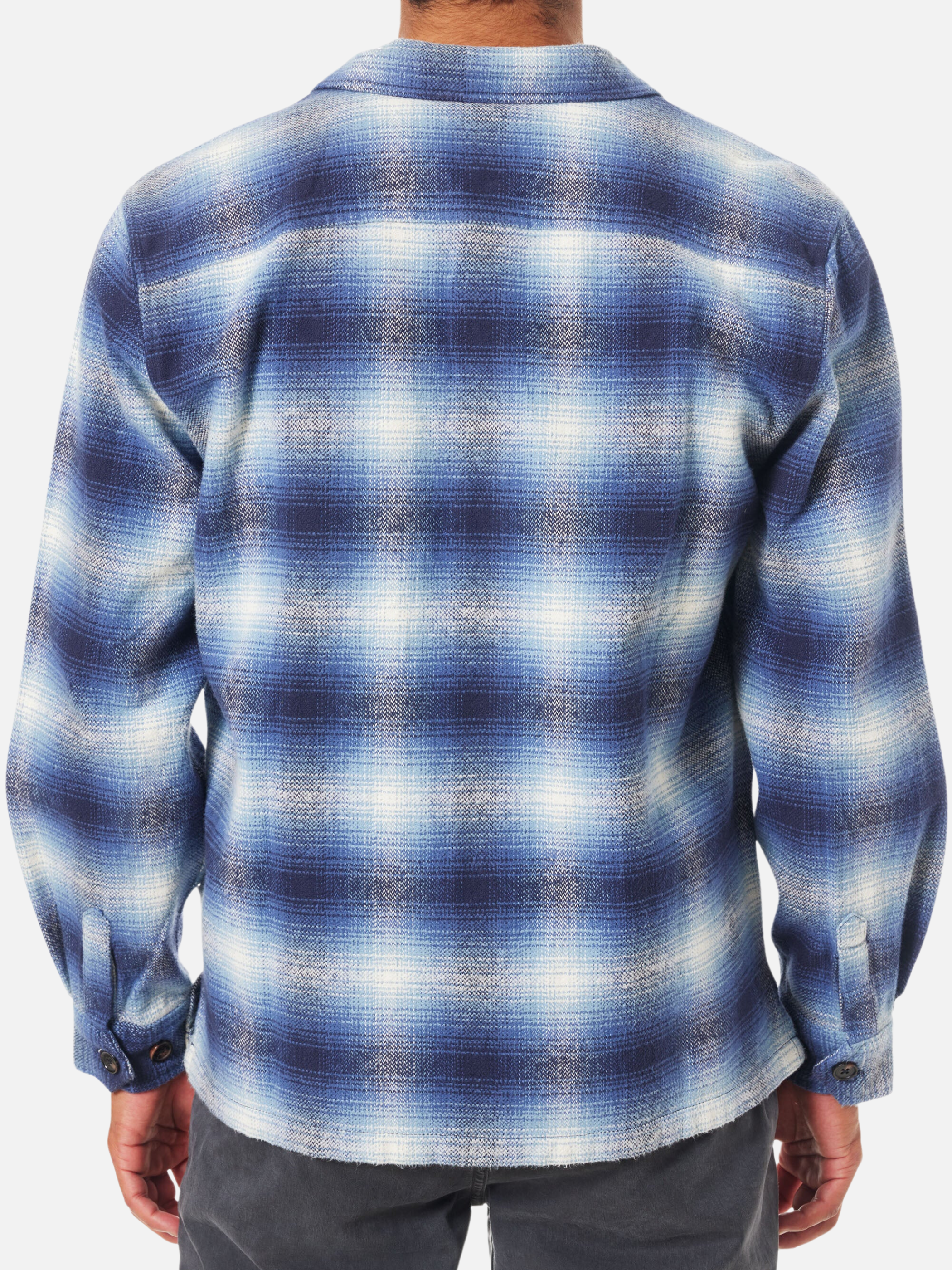 Katin Shiloh Flannel Polar Navy Blue Men’s Button Down Double Pocket Collared Shirt Athens GA Georgia Kempt Menswear Store Near Me