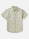 katin plume shirt button up desert sage green floral design ss short sleeve collared top kempt athens ga georgia men's clothing store