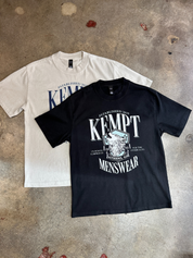Kempt Wolfpack Tee - Faded Bone