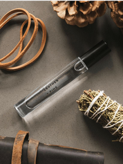 ranger station quickdraw perfume/cologne leather + pine with scent notes (tanned leather / pine sap / amber / sandalwood) from kempt athens men's clothing store in athens, ga georgia