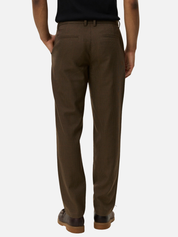 Les Deux Como Reg Houndstooth Suit Pants Straight Fit Teak Brown Plaid Pattern Men’s Bottoms for Men Athens GA Georgia Kempt Menswear Store Near Me