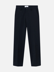 Les Deux Como Reg Suit Pants Dark Navy Relaxed Straight Fit Formal Nice Pants for Men Men’s Bottoms Fall Winter Blue Athens GA Georgia Kempt Menswear Store Near Me