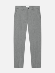 Les Deux Como Reg Suit Pants Grey Gray Melange Relaxed Straight Fit Formal Nice Pants for Men Men’s Bottoms Fall Winter Athens GA Georgia Kempt Menswear Store Near Me