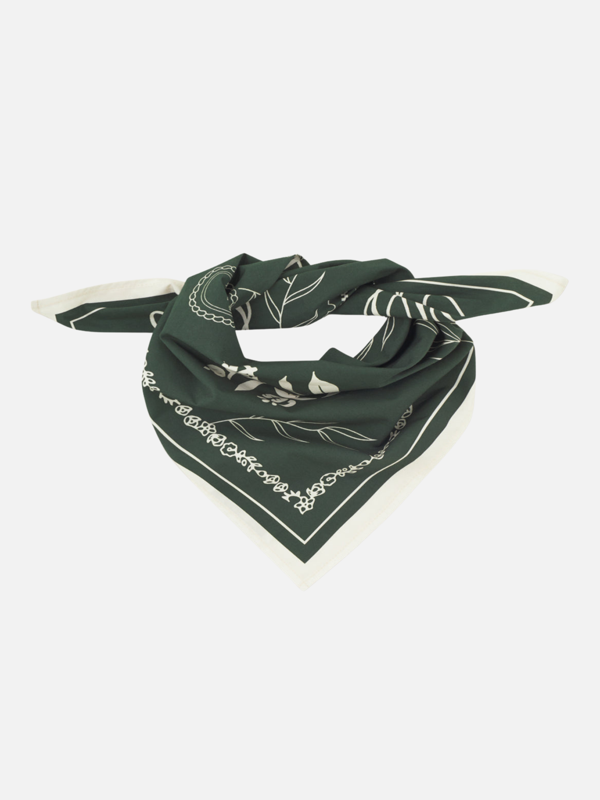 Les Deux Patch Neckerchief Bandana Scarf Men’s Accessories for Men Duffel Bag Green Athens GA Georgia Kempt Menswear Store Near Me
