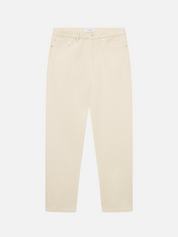 Les Deux Roi Denim Pants Ivory Cream Relaxed Wide Baggy Fit Men’’s Bottoms for Men Athens GA Georgia Kempt Menswear Store Near Me