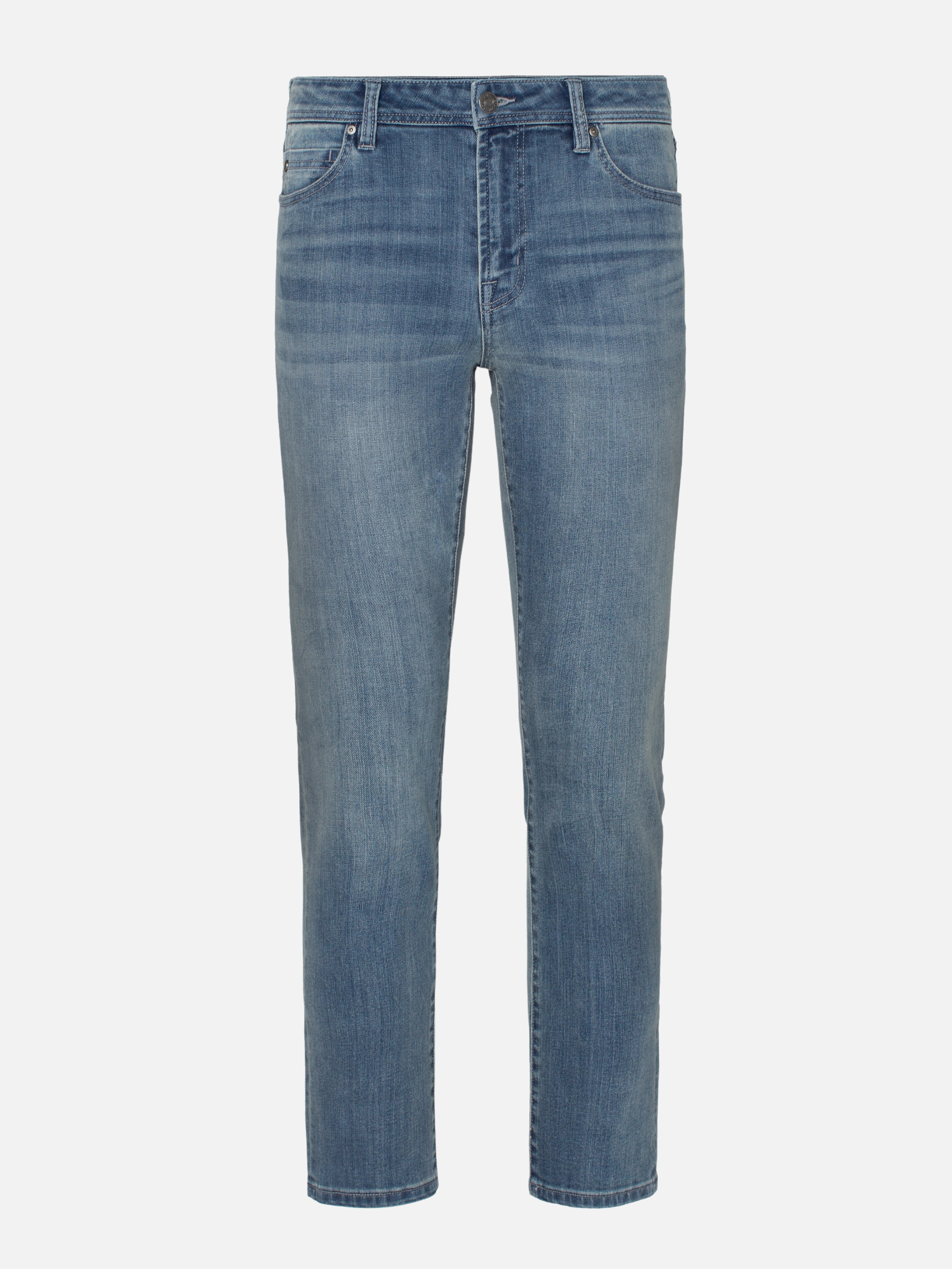 Liverpool Kingston Modern Straight Rialto Blue Denim Men’s Jeans Bottoms Slim Fit Kempt Athens Menswear Store