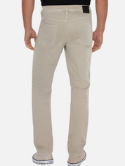 Liverpool Kingston Modern Straight Colored Denim Ecru Slim Fit Me's Pant Denim Jean Kempt Athens Men's Clothing Store Athens Georgia