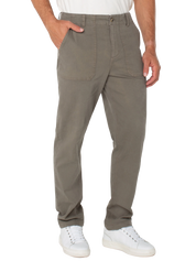 Liverpool Mens Utility Straight Leg Workwear Pant Pewter Green Kempt Mens Shop Athens Georgia