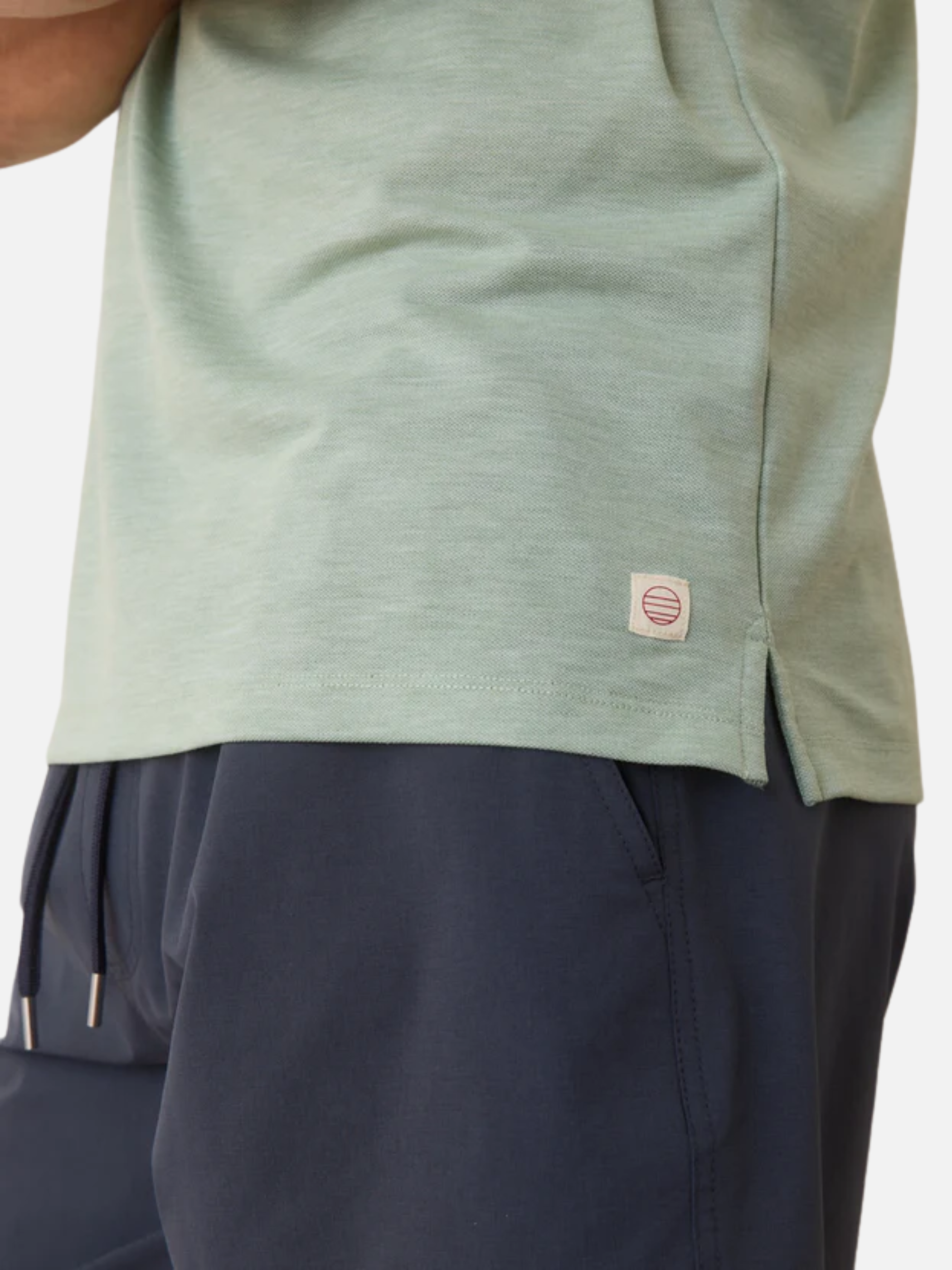 Marine Layer Air Polo Iceberg Green Light Pale Sage Collared Men’s Shirt for Men Athens GA Georgia Kempt Menswear Store Near Me Spring Summer