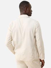 Marine Layer Hemp Blazer Natural Cream Men’s Beach Formal Top for Men Spring Summer Athens GA Georgia Kempt Menswear Store Near Me