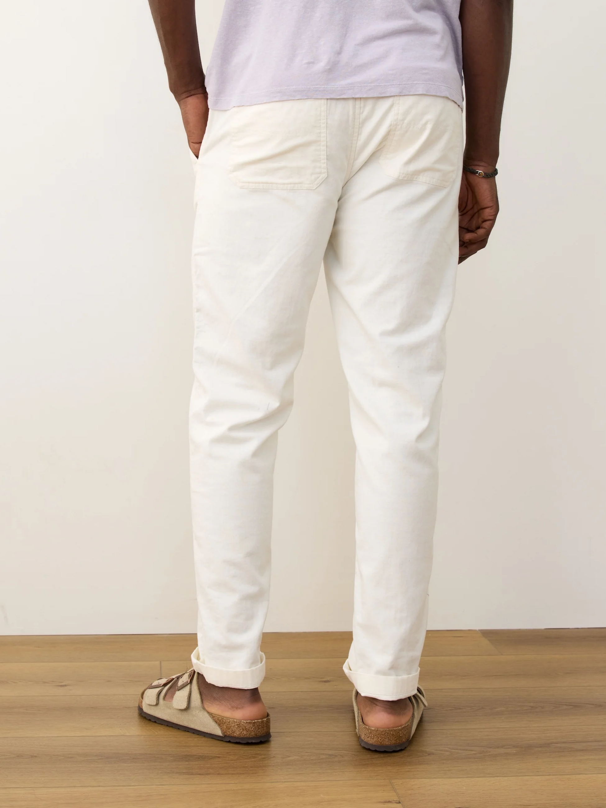 Marine Layer Saturday Stretch Beach Pant Pants White Men’s Bottoms Spring Summer for Men Athens GA Georgia Kempt Menswear Store Near Me
