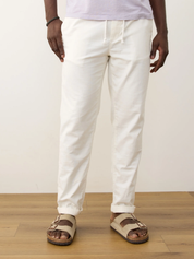 Marine Layer Saturday Stretch Beach Pant Pants White Men’s Bottoms Spring Summer for Men Athens GA Georgia Kempt Menswear Store Near Me