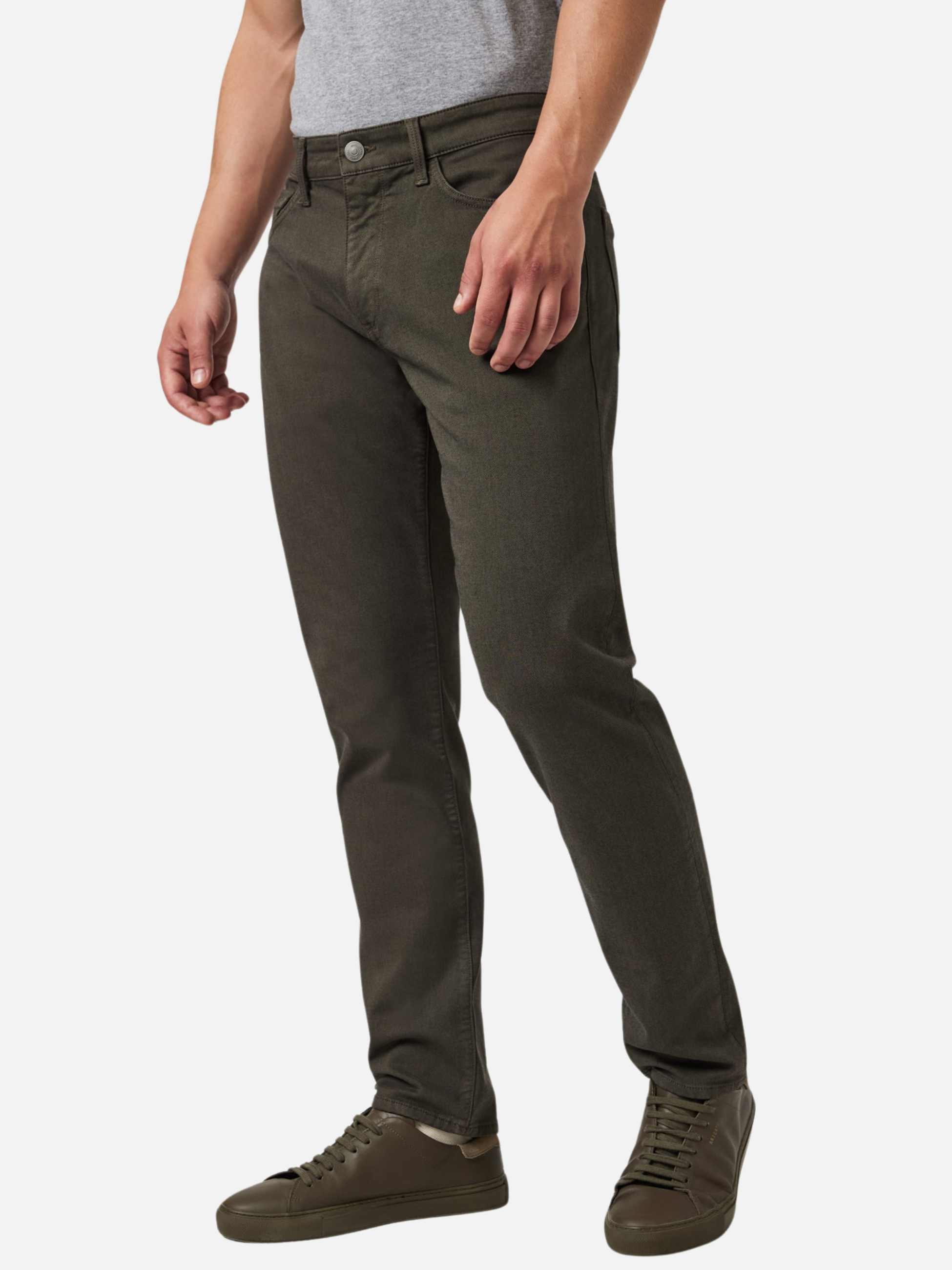 Mavi Mens Bottoms Jake Slim Leg Jeans Military Dark Green Athletic Athens GA Georgia Kempt Menswear Store Near Me