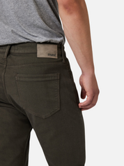 Mavi Mens Bottoms Jake Slim Leg Jeans Military Dark Green Athletic Athens GA Georgia Kempt Menswear Store Near Me