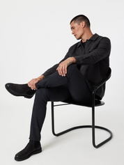 Mavi Milton Slim Straight Leg Navy Herringbone Men’s Jeans Denim Bottoms Pant for Men Mid Rise Athens Kempt Menswear Store GA Georgia