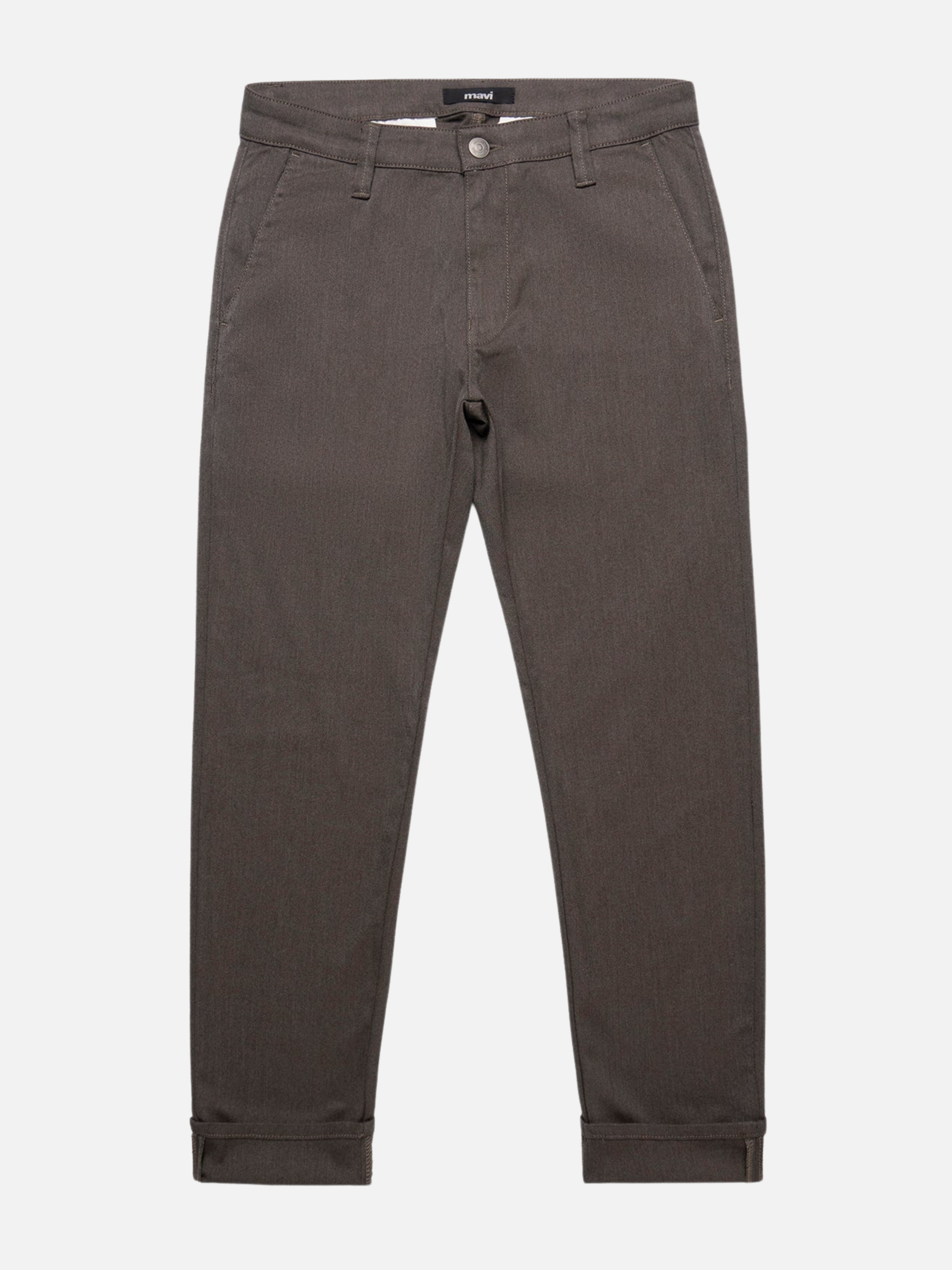 Mavi Milton Slim Straight Leg Pants Brown Feather Tweed Men’s Bottoms for Men’s Fall Winter Pants for Men Athens GA Georgia Kempt Menswear Store Near Me