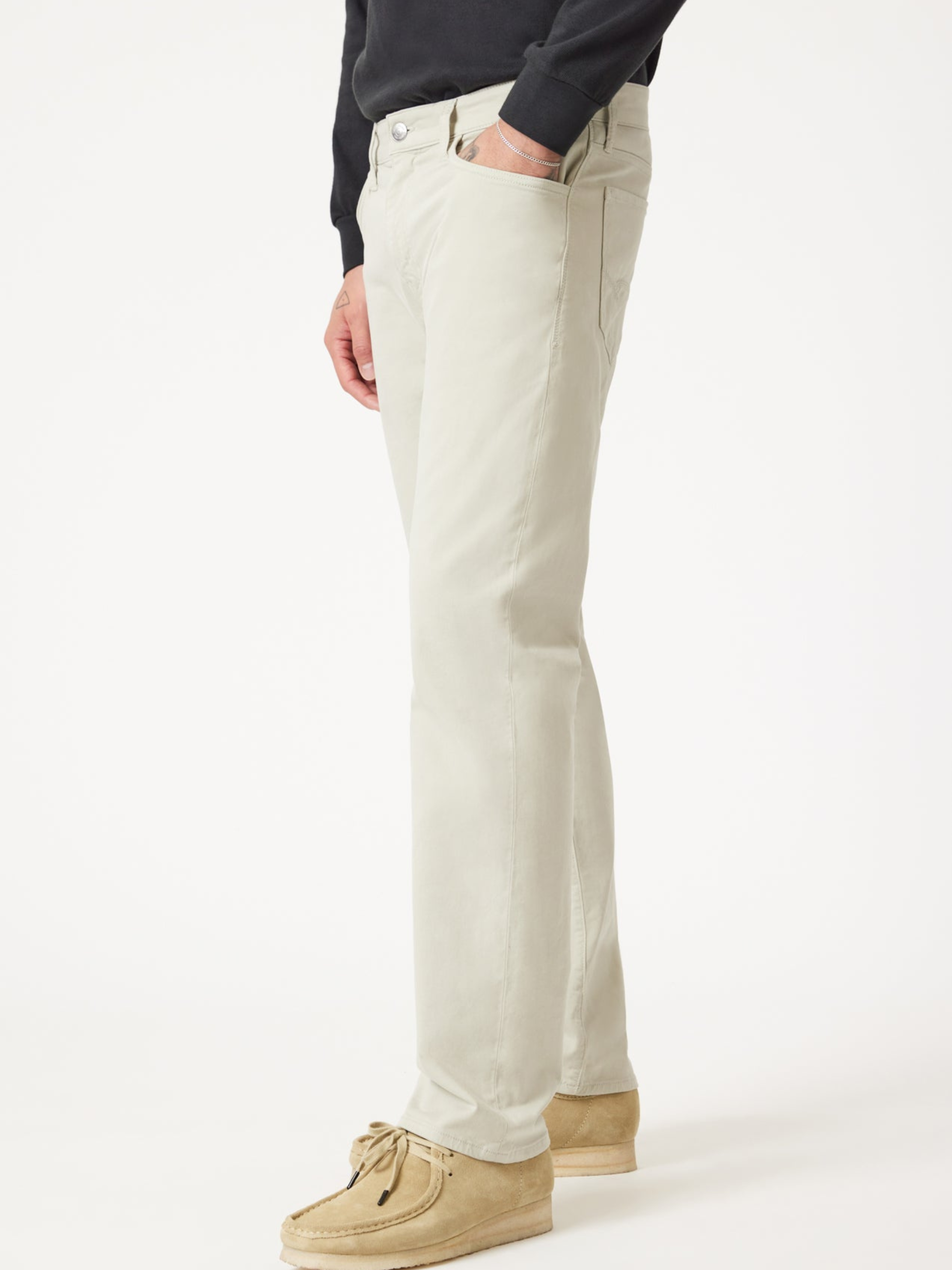 Mavi Zach Straight Relaxed Mint Twill Taupe Cream Men’s Bottoms Pants for Men Spring Summer Comfortable Stretchy Jeans Athens GA Georgia Kempt Menswear Store Near Me