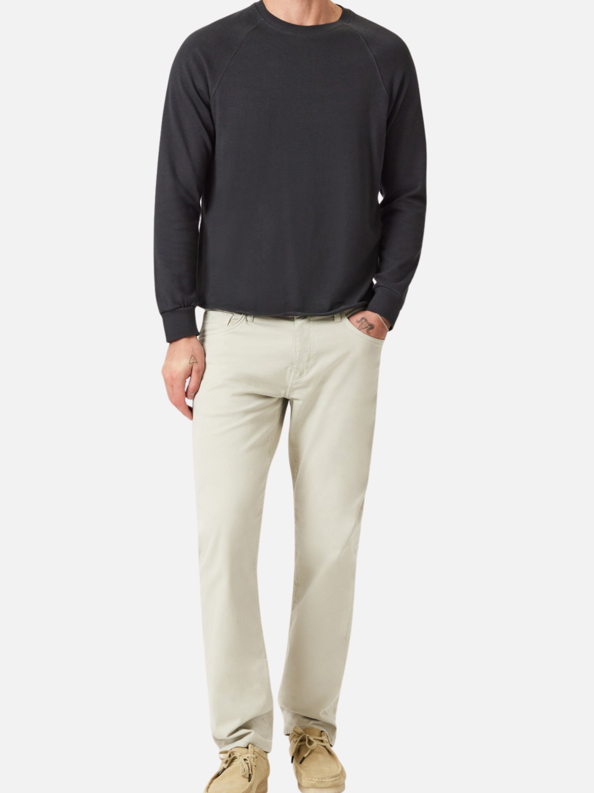 Mavi Zach Straight Relaxed Mint Twill Taupe Cream Men’s Bottoms Pants for Men Spring Summer Comfortable Stretchy Jeans Athens GA Georgia Kempt Menswear Store Near Me