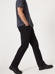 Mavi Zach Relaxed Fit Straight Jeans Black Feather Blue Wash Denim Pants Men’s Bottoms for Men Athens GA Georgia Kempt Menswear Store Near Me
