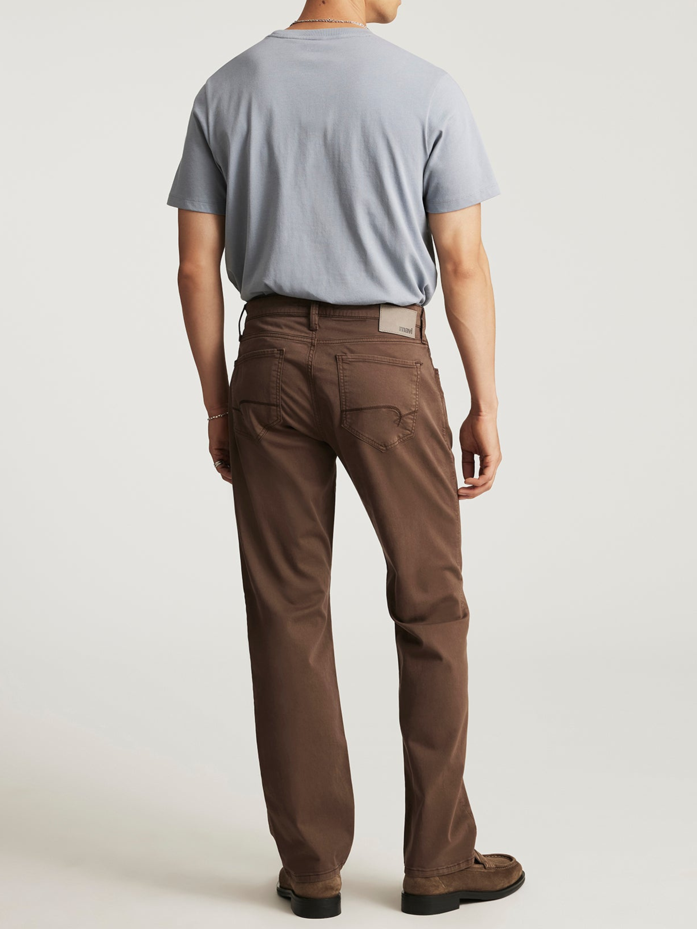 Mavi Zach Straight Jeans Relaxed Fit Men’s Pants Bottoms for Men Twill Mocha Brown Athens GA Georgia Kempt Menswear Store Near Me