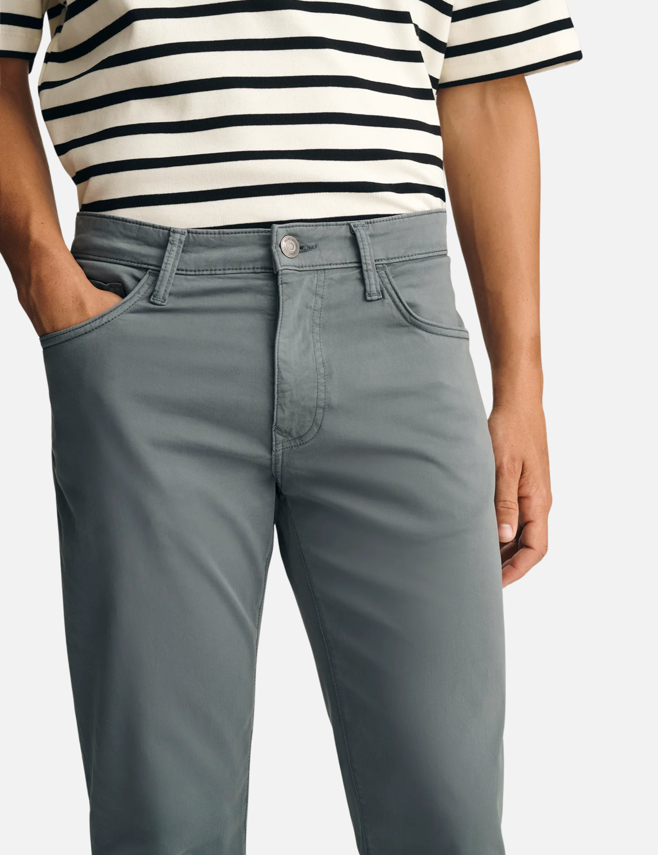 Mavi Zach Straight Leg Fit Jean Turbulence Twill Blue Grey Gray Fall Winter Men’s Bottoms for Men Athens GA Georgia Kempt Menswear Store Near Me