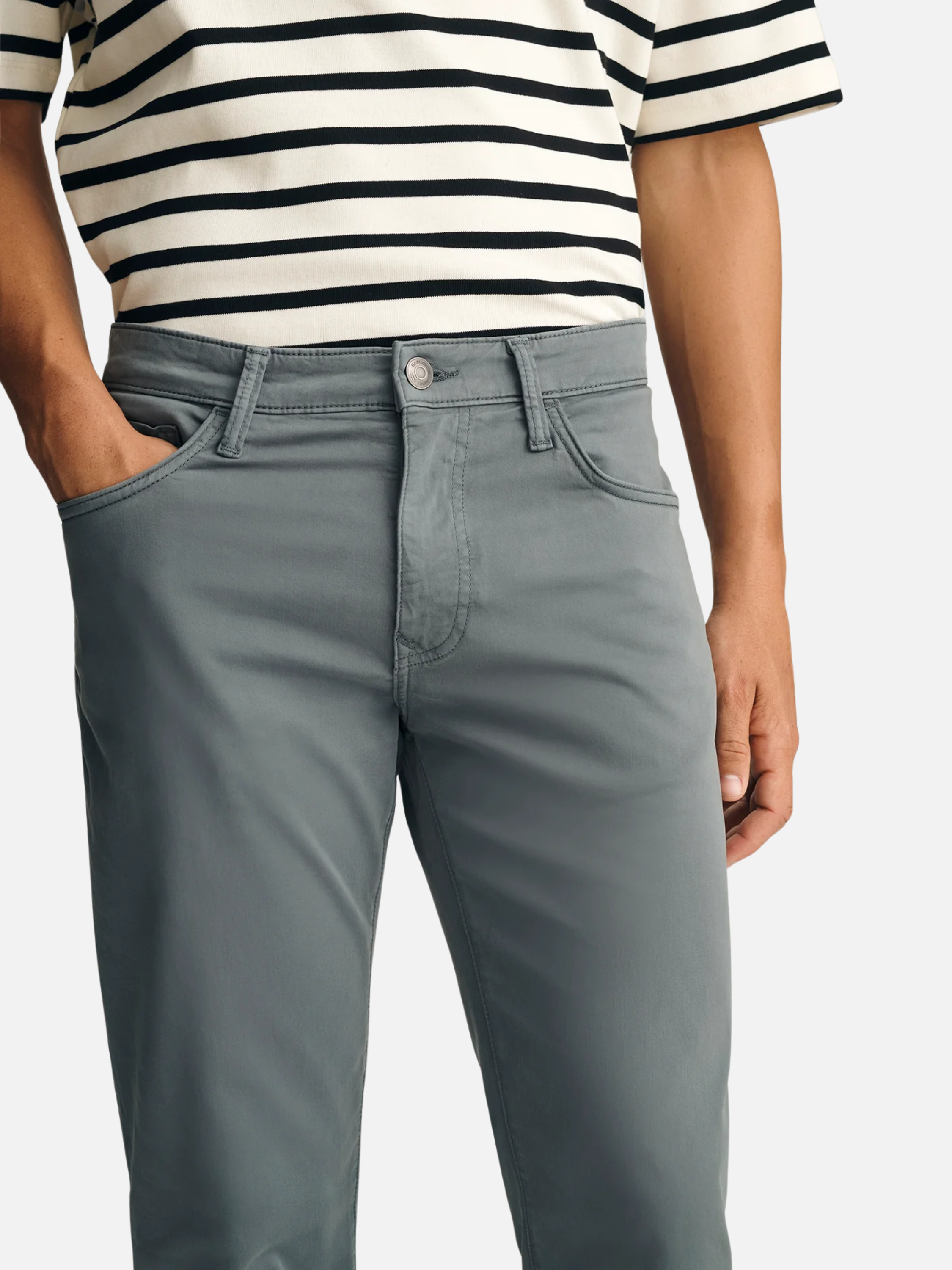 Mavi Zach Straight Leg Fit Jean Turbulence Twill Blue Grey Gray Fall Winter Men’s Bottoms for Men Athens GA Georgia Kempt Menswear Store Near Me