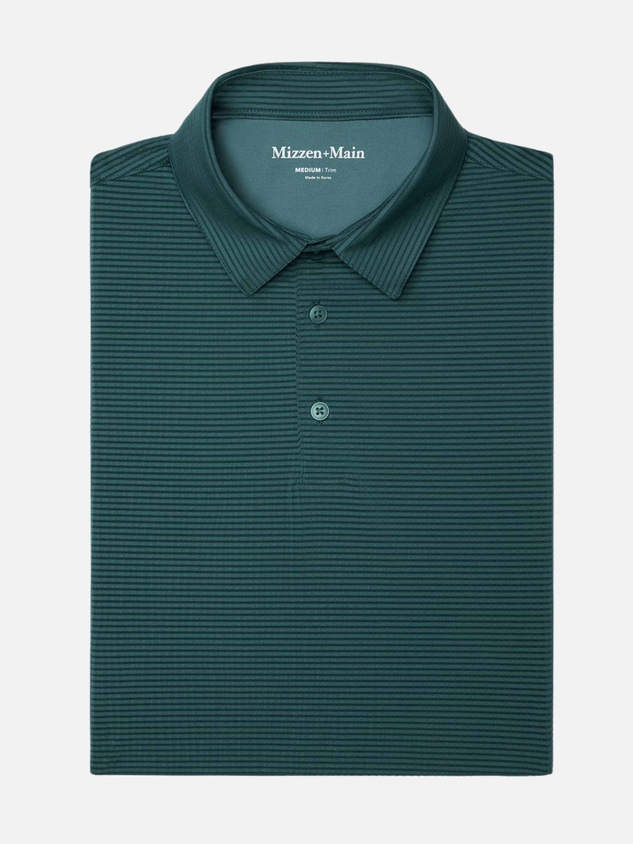 Mizzen + Main Copa SS Short Sleeve Polo Balsam Green Blue Gem Tone Spring Summer Men’s Tops for Men Athens GA Georgia Kempt Menswear Store Near Me